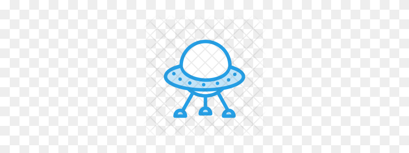 256x256 Premium Galaxy Icon Download Png - Spaceship Clipart PNG