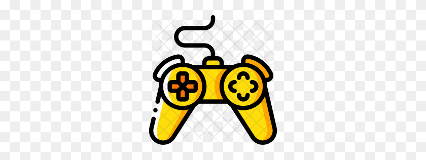 256x256 Premium Game Controller Icon Download Png - Gaming Controller PNG