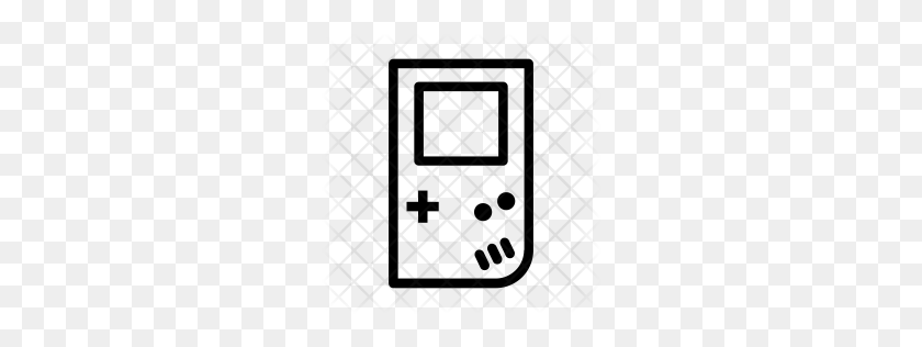 256x256 Значок Премиум Gameboy Скачать Png - Game Boy Png