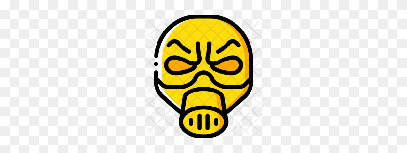 256x256 Premium Gas Mask Icon Download Png - Gas Mask PNG