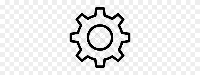 256x256 Premium Gear Icon Download Png - Gear PNG