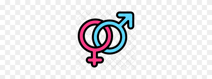 256x256 Premium Gender Sign Icon Download Png - Gender PNG
