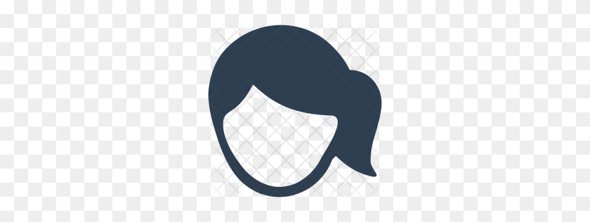 256x256 Premium Girl Face Icon Download Png - Girl Face PNG
