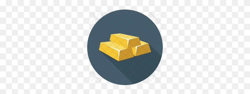 256x256 Premium Gold Icon Download Png - Gold Rectangle PNG