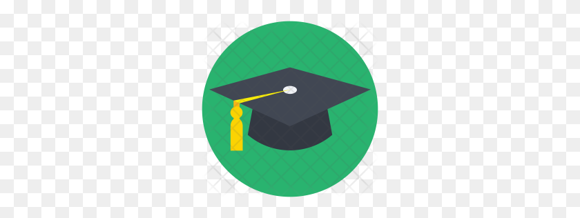256x256 Premium Graduation, Cap, Hat, Graduate, Lawyer, Justice Icon - Cap PNG