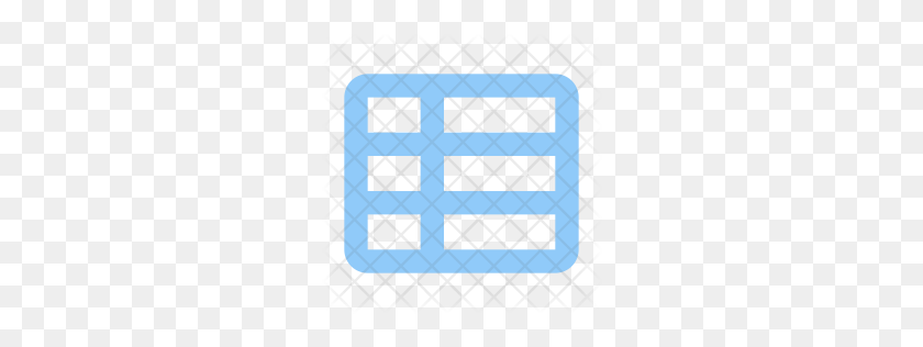 256x256 Premium Grid Icon Download Png - Grid Paper PNG