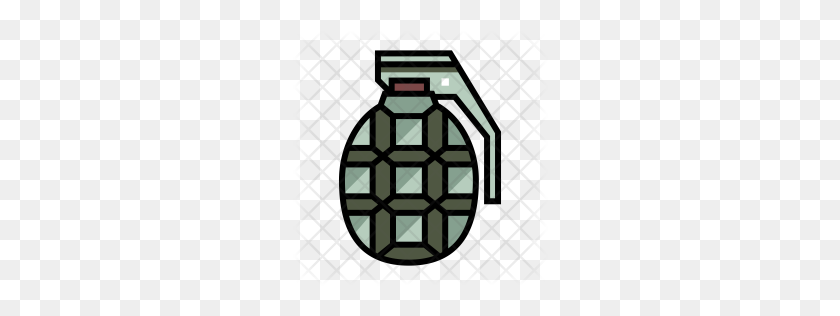 256x256 Premium Hand Grenade Icon Download Png - Grenade PNG