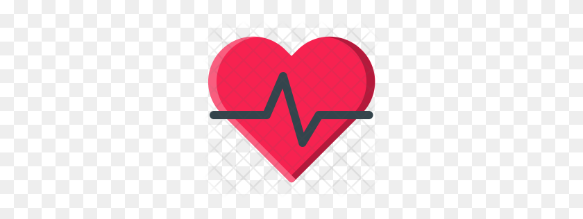 256x256 Icono De Frecuencia Cardíaca Premium Descargar Png - Frecuencia Cardíaca Png