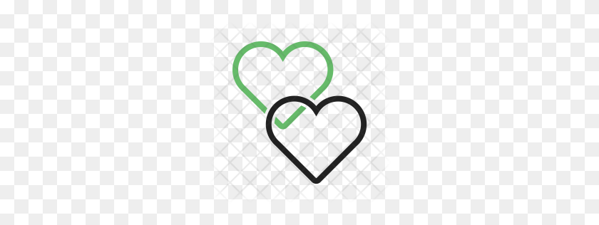 256x256 Premium Hearts Icon Download Png - Heart Pattern PNG