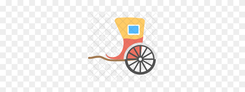 256x256 Premium Horse Carriage Icon Download Png - Carriage PNG