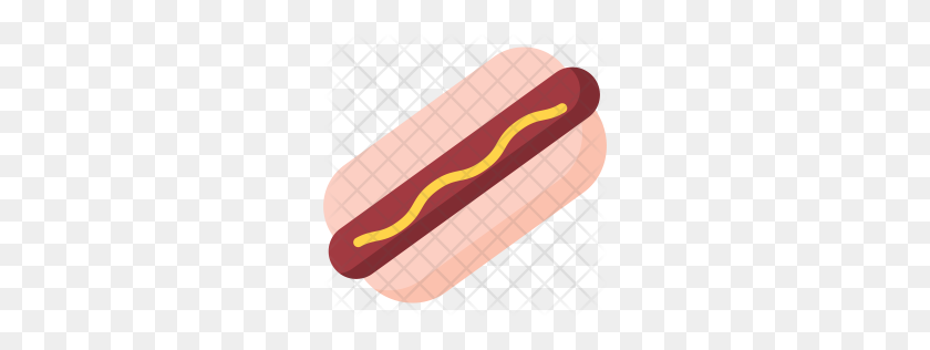 256x256 Premium Hot Dog Icono Descargar Png - Hot Dogs Png
