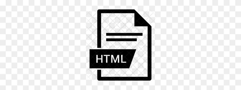 256x256 Premium Html Icon Download Png - Html PNG