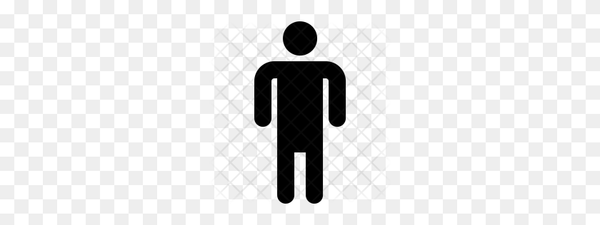 256x256 Premium Human, Man, Men, Person, Stand, Male, Activity Icon - Person Standing PNG