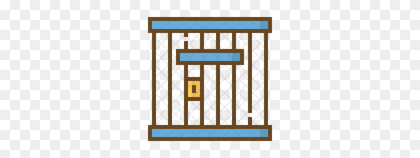 256x256 Premium Jail Icon Download Png - Jail Cell PNG