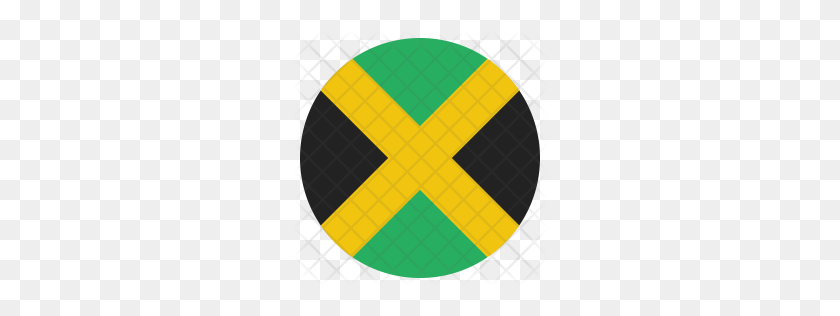 256x256 Bandera De Jamaica Png