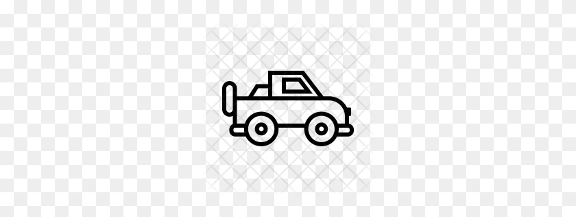 256x256 Premium Jeep, Truck, Suv, Ride, Heavy, Wrangler, Pickup Icon - Jeep Wrangler Clipart