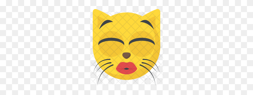 256x256 Premium Kissing Emoji Icon Download Png - Kissing Emoji PNG