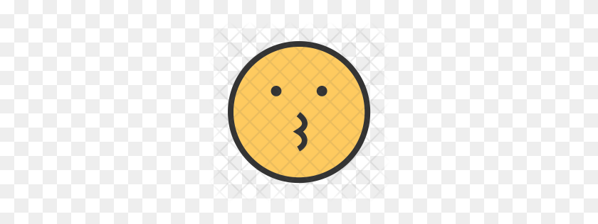256x256 Premium Besos Icono Descargar Png - Besos Emoji Png
