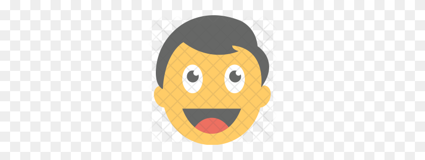 256x256 Premium Laughing Face Icon Download Png - Laughing Face PNG