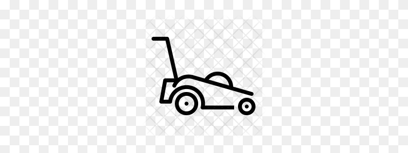 256x256 Premium Lawn Mower Icon Download Png - Lawn Mower PNG