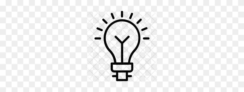 256x256 Premium Light Bulb Icon Download Png - Light Bulb Icon PNG