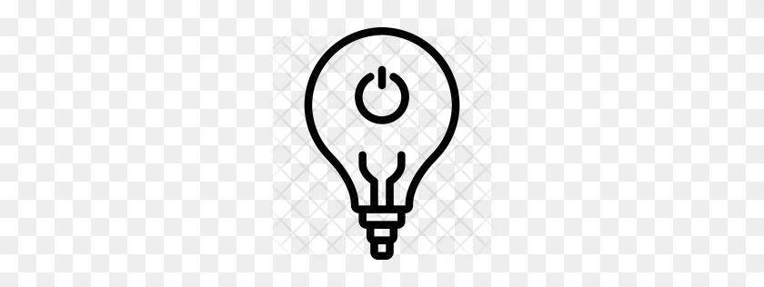 256x256 Premium Lightbulb Icon Download Png - Light Bulb Icon PNG