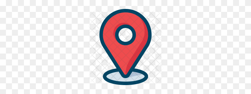 256x256 Premium Location Pn Download Png - Pin Icon PNG