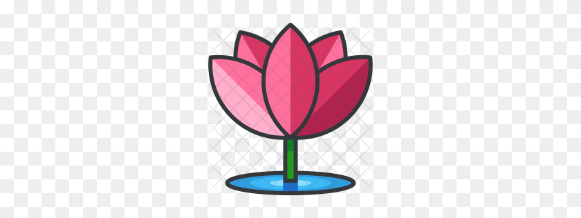 256x256 Premium Lotus Icon Download Png - Lotus PNG