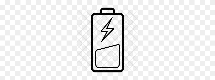 256x256 Premium Low Battery Icon Download Png - Low Battery PNG