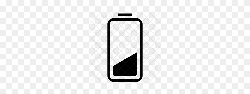 256x256 Premium Low Battery Icon Download Png - Battery Icon PNG