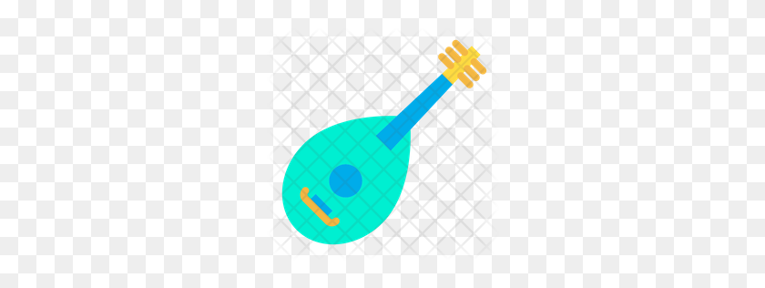 256x256 Premium Lute Icon Download Png - Fly Swatter Clip Art