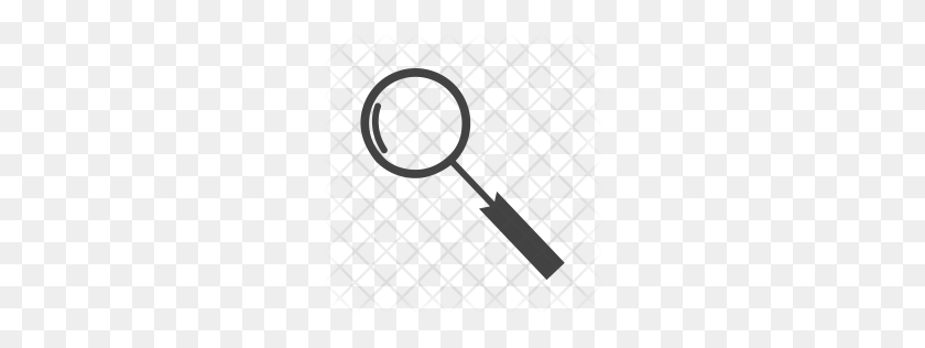 256x256 Premium Magnifying Glass Icon Download Png - Magnifying Glass PNG