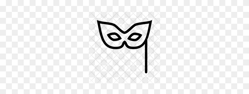256x256 Premium Masquerade Icon Download Png - Masquerade Mask PNG