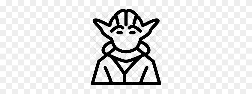 256x256 Premium Master Yoda Icon Download Png - Yoda PNG