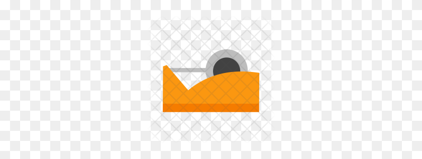 256x256 Premium Measurement Tape Icon Download Png - Yellow Tape PNG