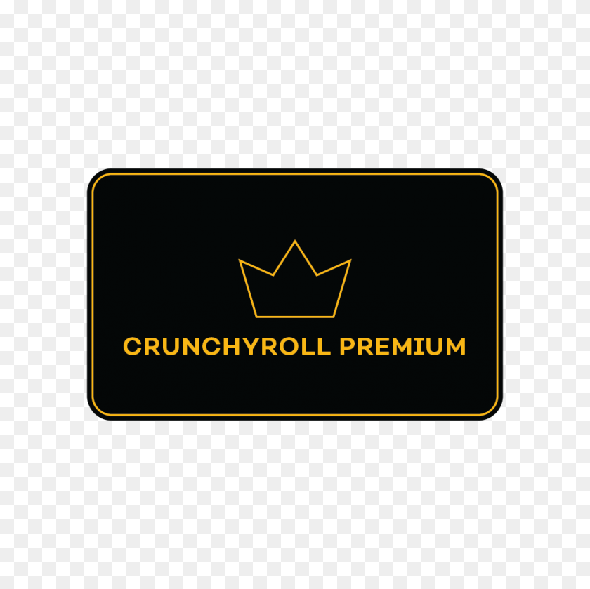 1000x1000 Membresía Premium Regalo Crunchyroll - Crunchyroll Logo Png