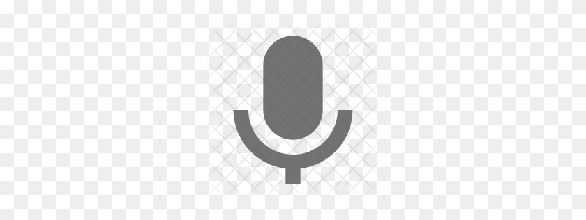 256x256 Premium Mic Icon Download Png, Formats - Microphone Icon PNG