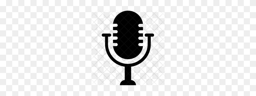 256x256 Premium Microphone Icon Download Png - Microphone Icon PNG