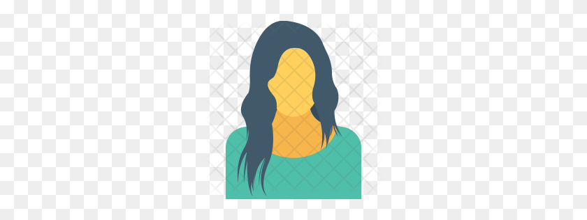 256x256 Premium Model Icon Download Png - Hair Model PNG