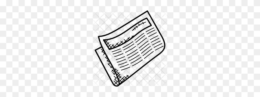256x256 Premium Newspaper Icon Download Png - Newspaper Icon PNG