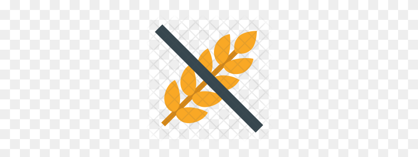256x256 Premium No Wheat Icon Download Png - Wheat PNG