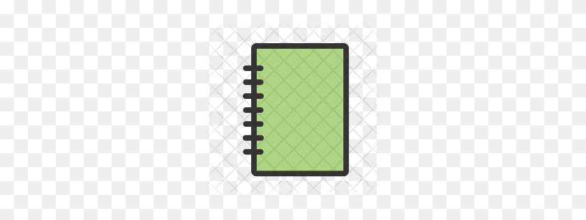 256x256 Icono De Cuaderno Premium Descargar Png - Papel De Cuaderno Png