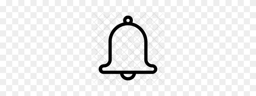 256x256 Premium Notification Bell Icon Download Png - Notification PNG