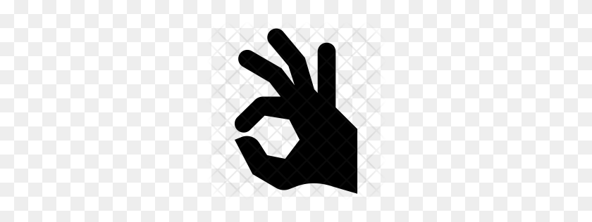 256x256 Premium Ok Icon Download Png, Formats - Ok Hand Sign PNG