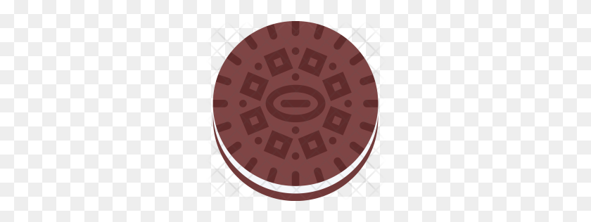 256x256 Premium Oreo, Cookie, Cafe, Candy, Confectionery, Sweets Icon - Oreo PNG