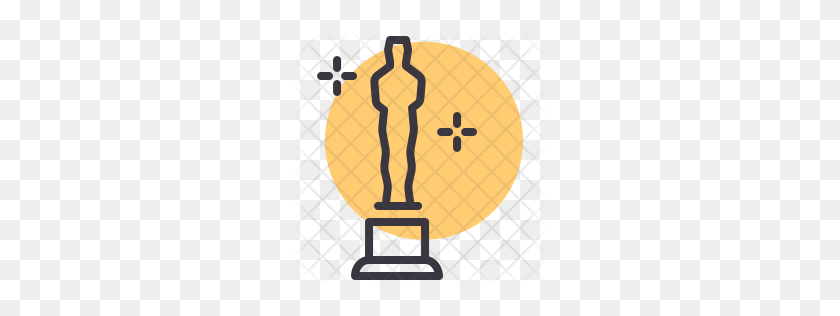 256x256 Premium Oscar Icon Download Png - Oscar PNG