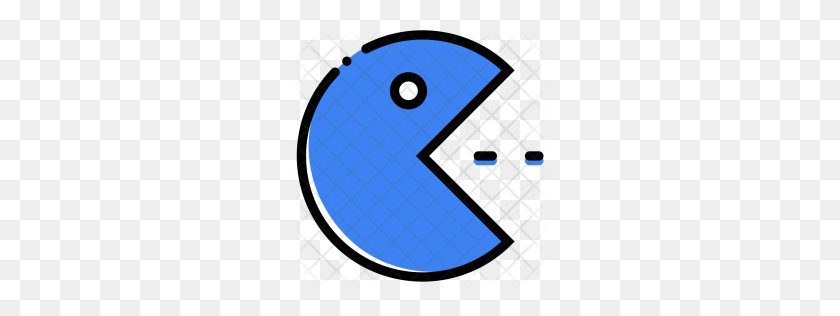 256x256 Premium Pacman Icon Download Png - Pacman PNG