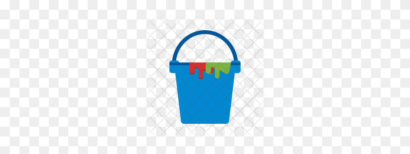 256x256 Premium Paint Bucket Icon Download Png - Paint Bucket PNG