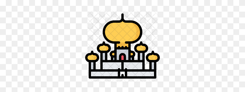 256x256 Premium Palace Icon Download Png - Palace PNG