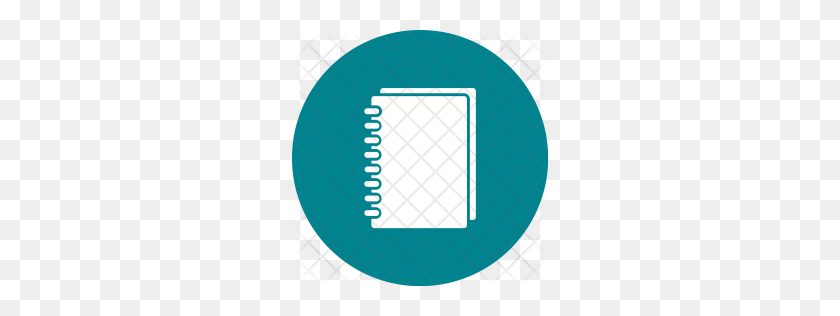 256x256 Premium Paper Icon Descargar Png - Spiral Notebook Clipart